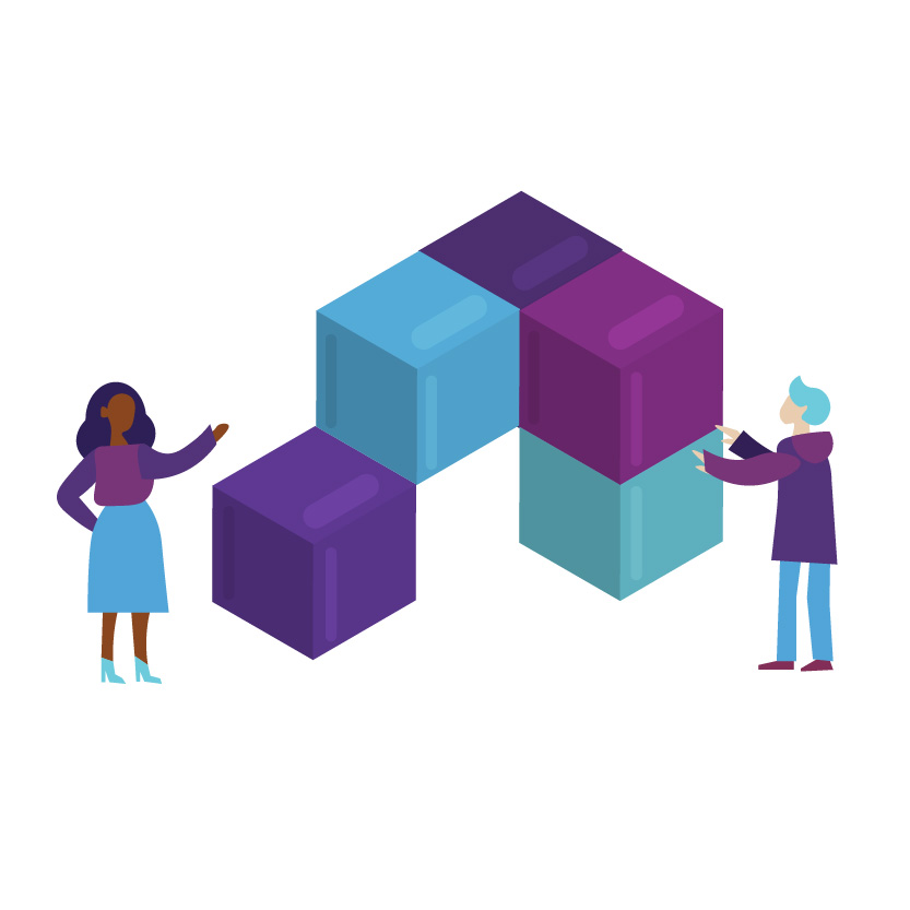 Blocks Vector Art