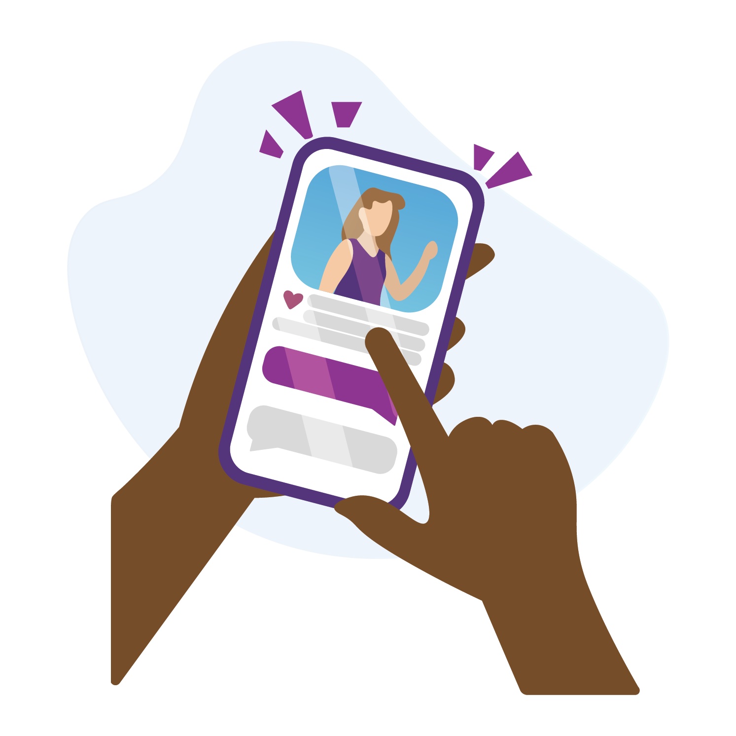 Phone App Vector Art