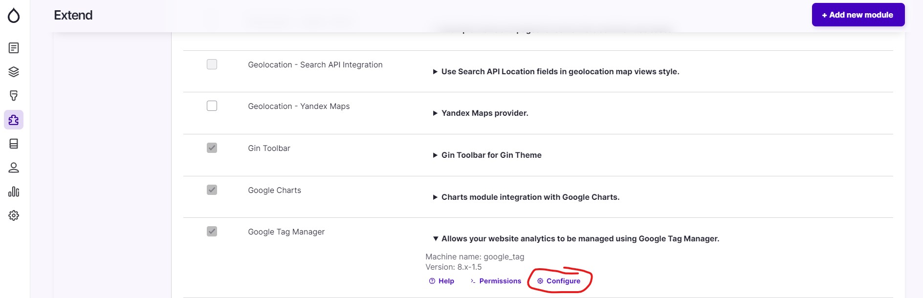 GA4 Drupal Google Tag Manager Module