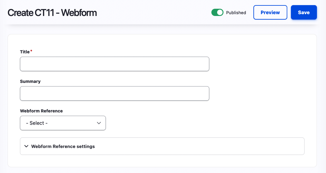 Webform Screengrab