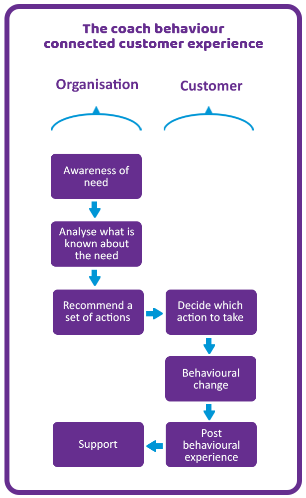 The coach behaviour strategy diagram